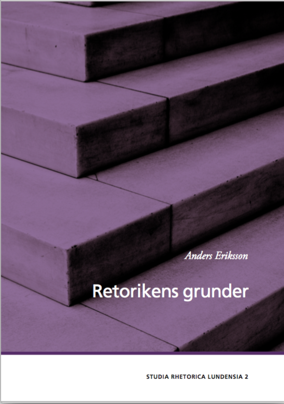Den här boken är ryggraden i våra retorikkurser. Den är sjukt bra! Säger Sara Santesson, studierektor på KOM