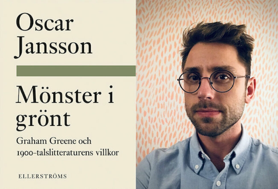 Oscar Jansson och hans bokomslag
