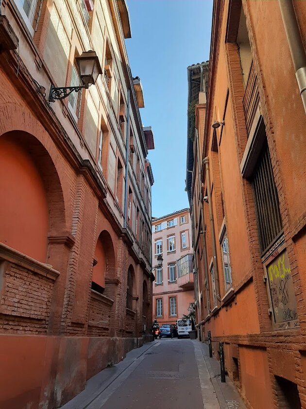 Fasad i Toulouse