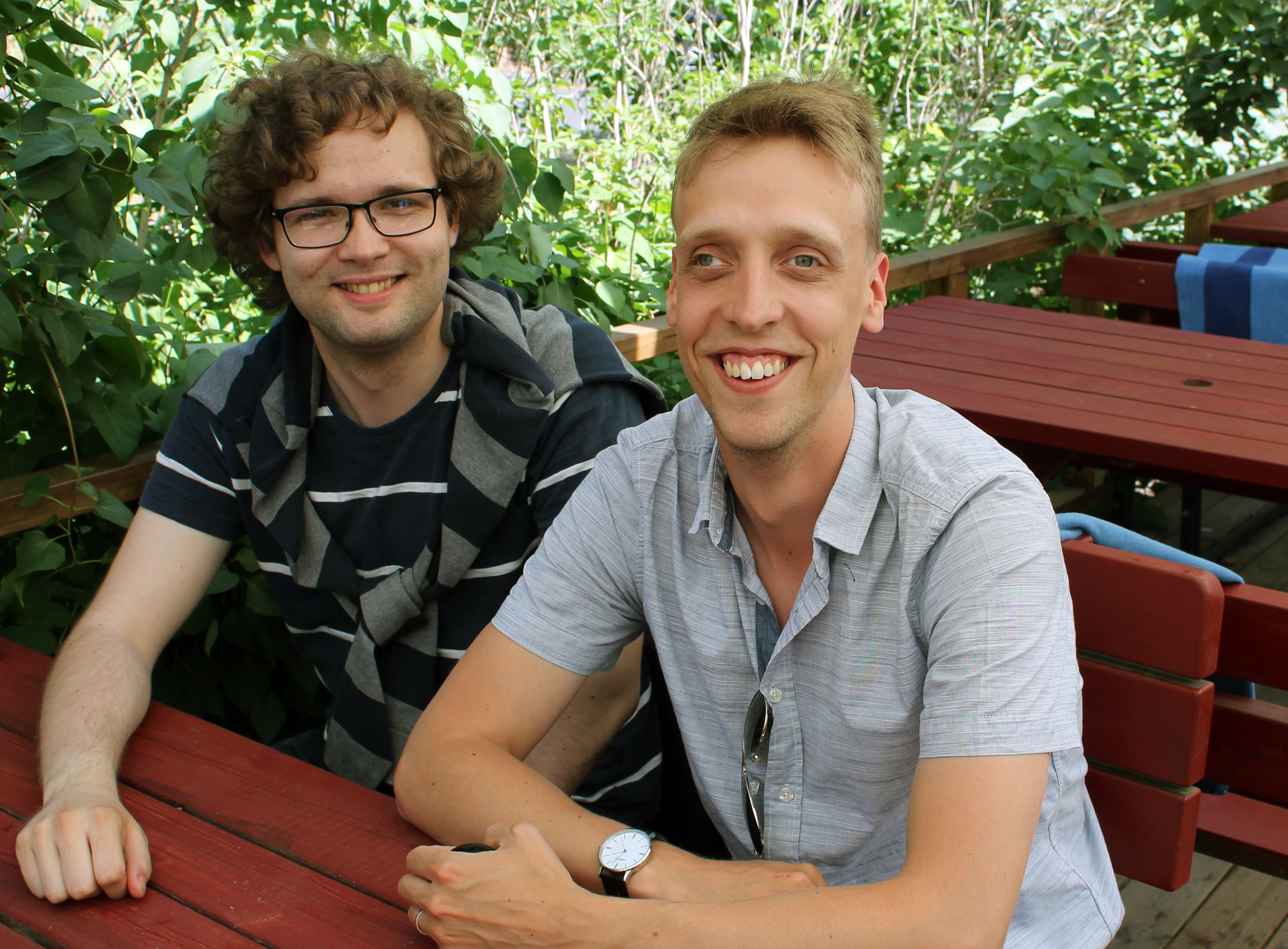 Kristoffer och Richard Kristoffer och Richard